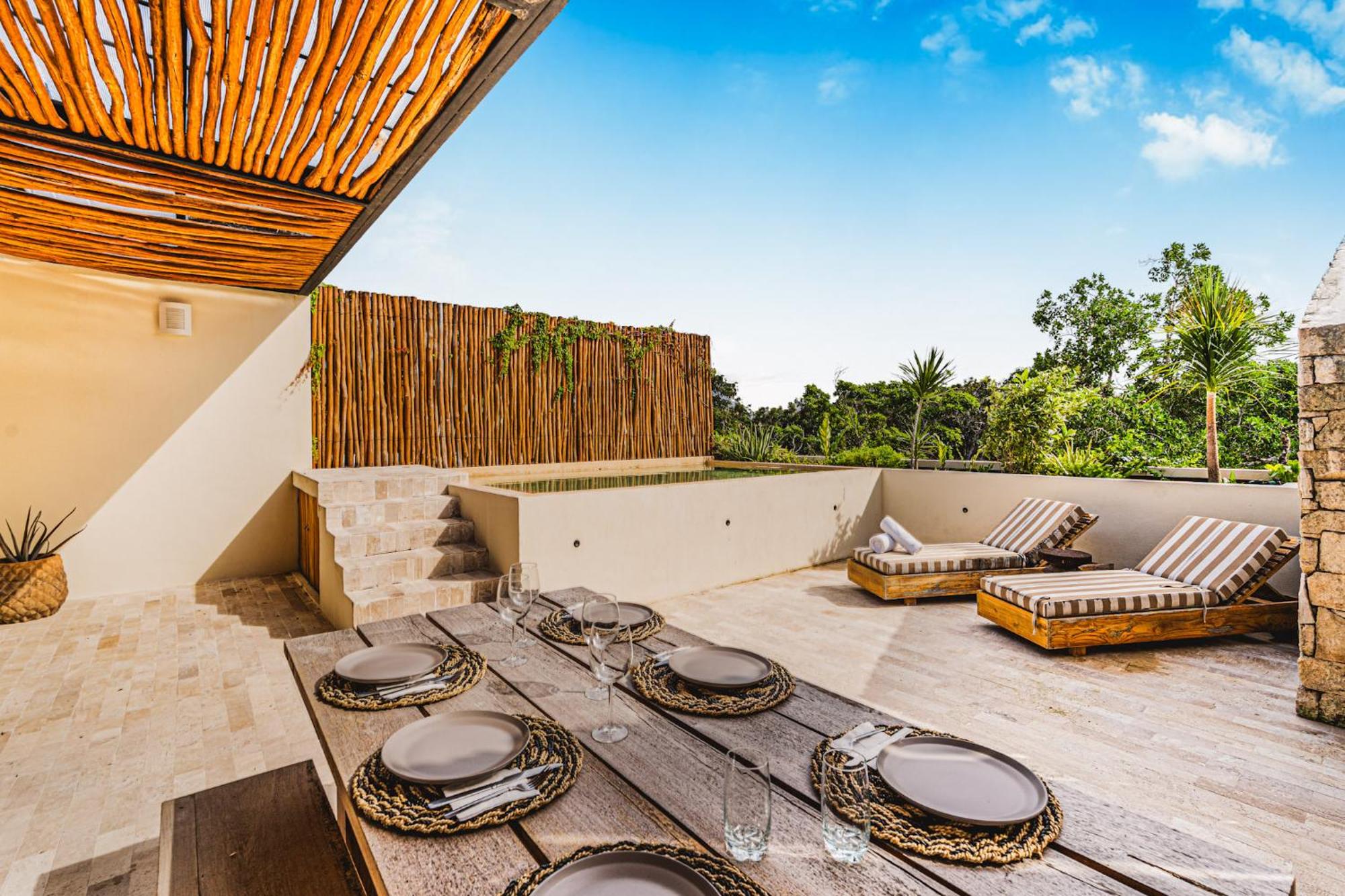 Jungle Penthouse w Sunset Rooftop Private Pool, foto 7