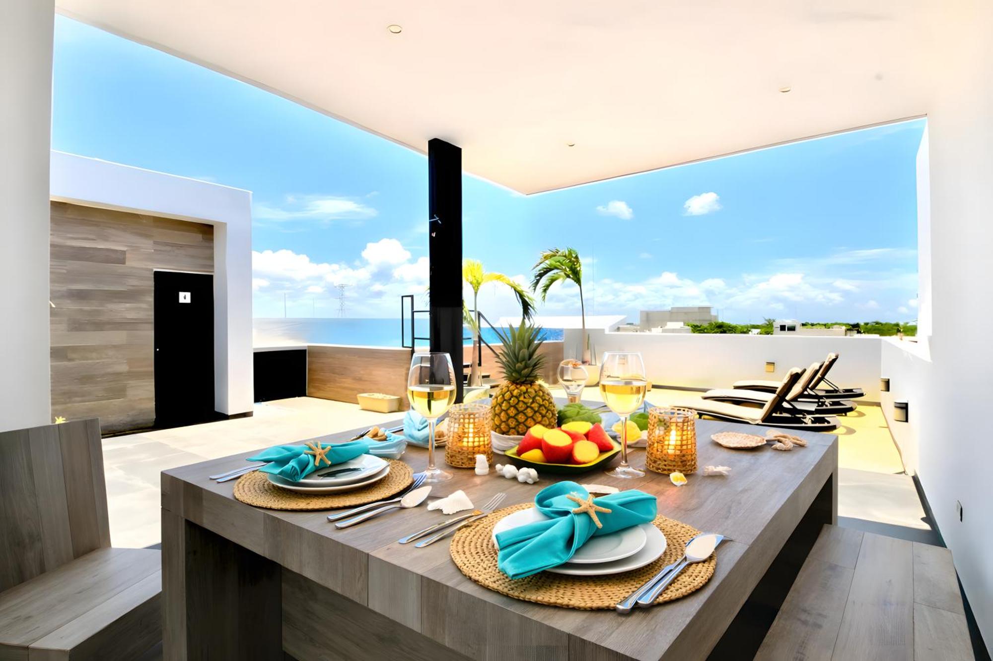Modern Suite for 2 with Rooftop Pool - Central Playa del Carmen, imagen 2