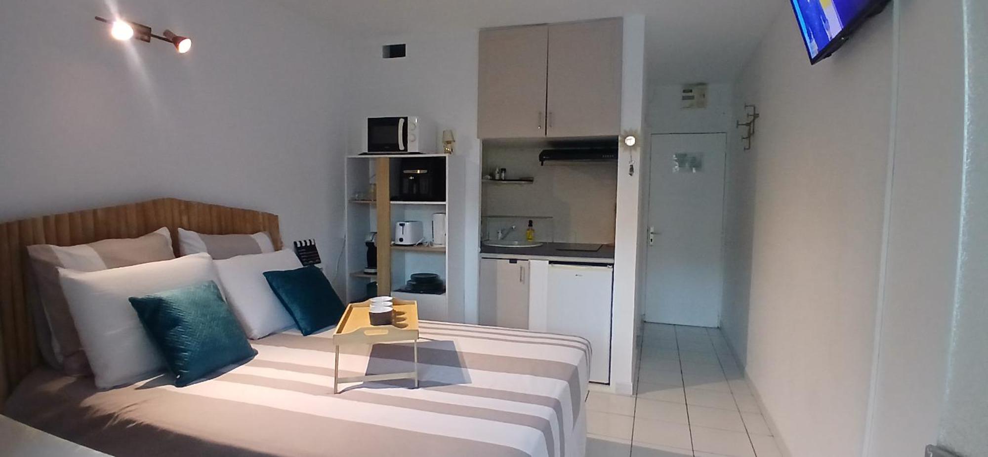 Le Cosy 888 Studio Plage 1 min Piscine Restaurants Casino, imagen 2