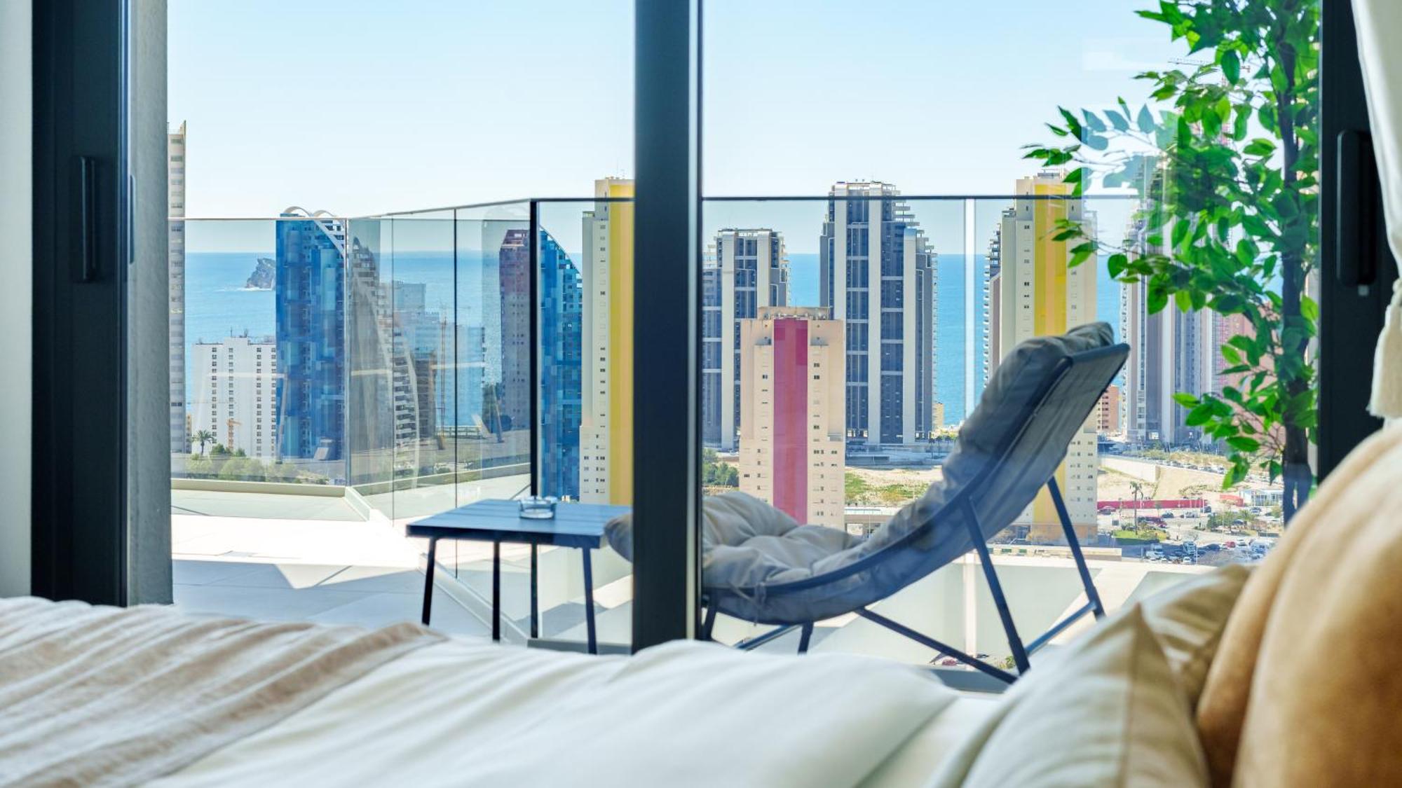 EAGLE TOWER blue sky apartment