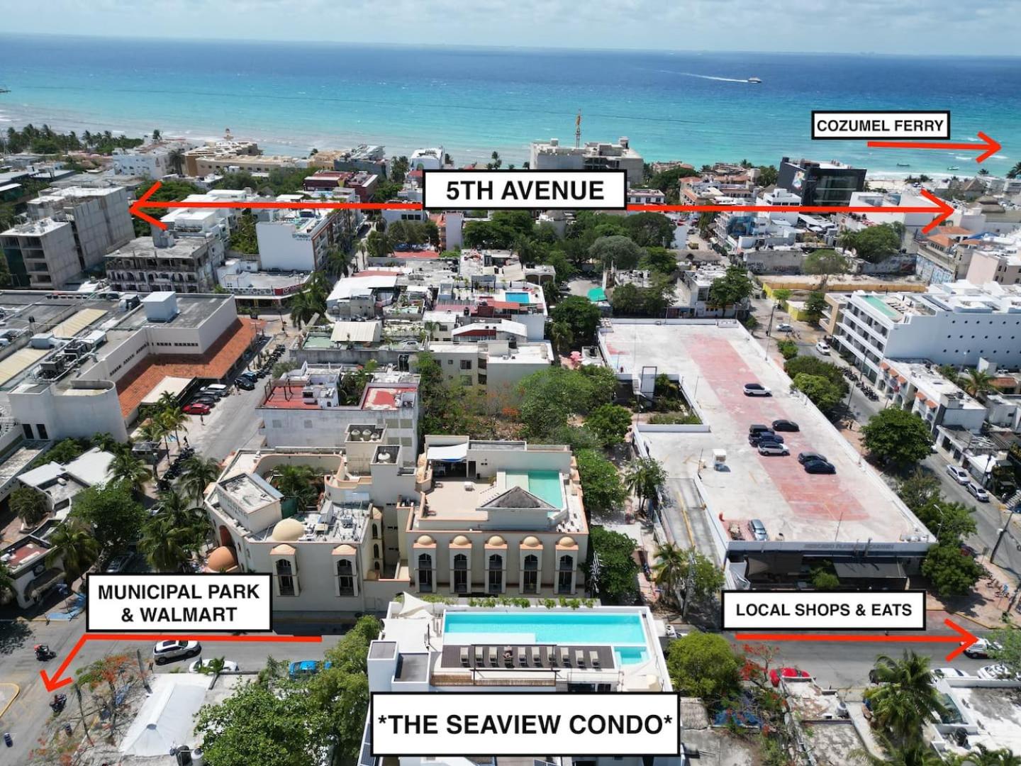 Seaview Roof Pool and Hammock 3 Blocks from Beach, imagen 5