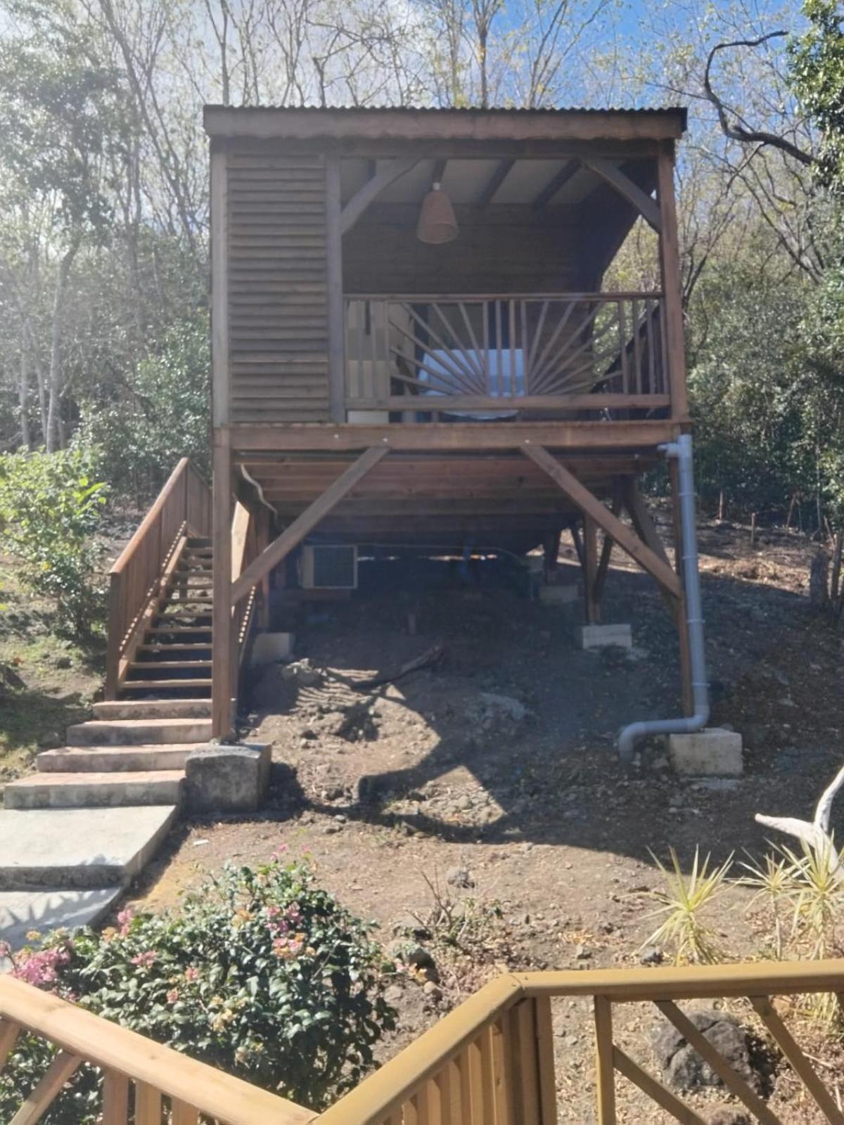 Le bungalow et sa vue