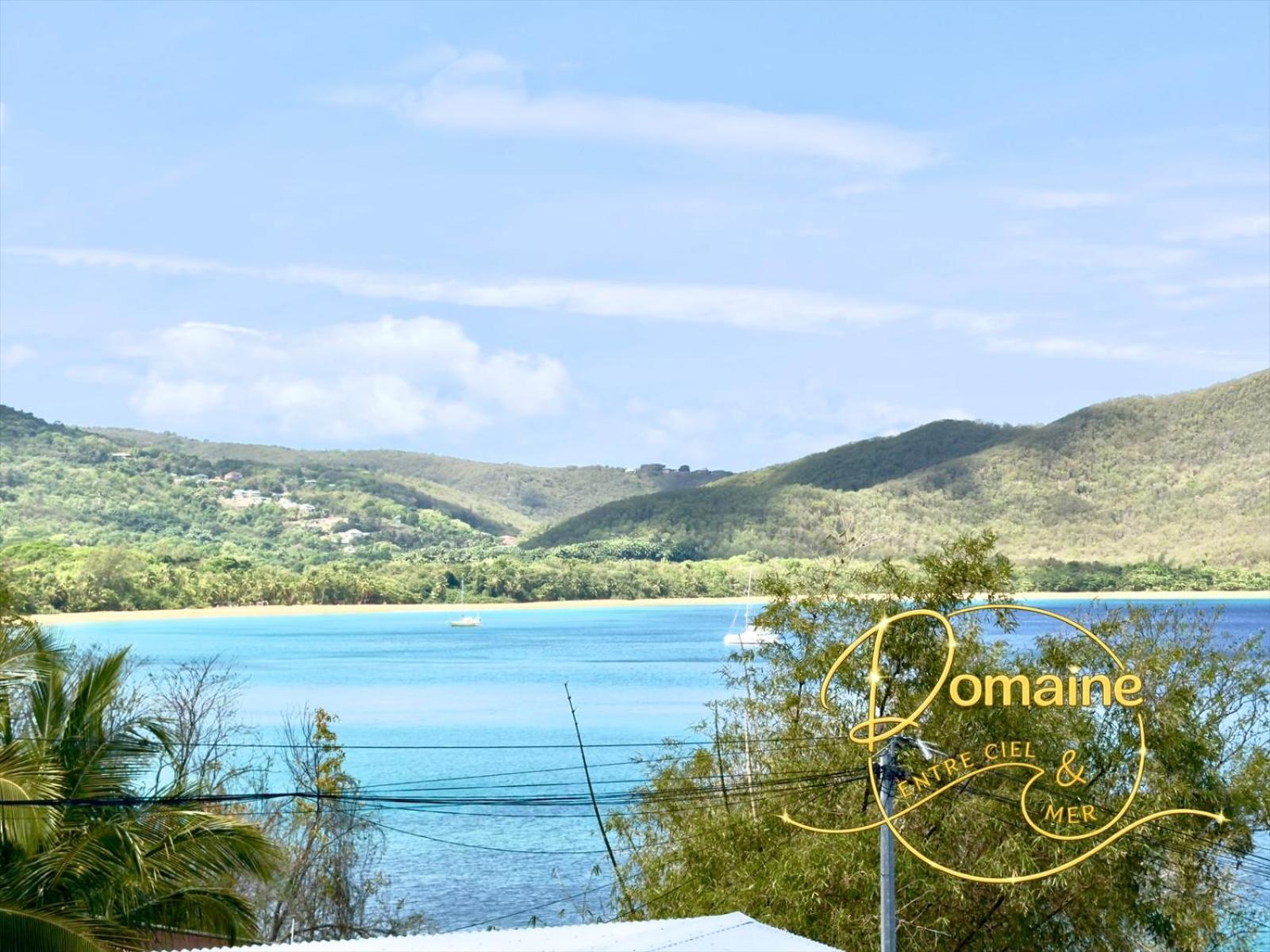 BEL BO- Haut de villa vue mer, front de mer et accès 4 plages à Deshaies, imagen 5