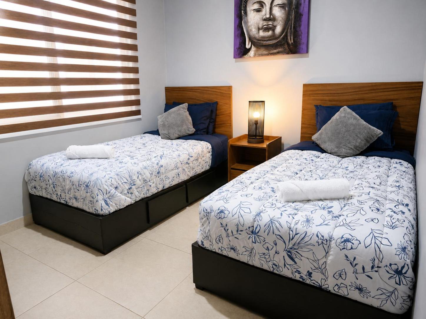 2BR Resort Apartment Cancun Pool WiFi AC, foto 6