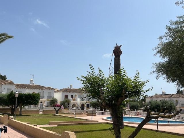 BEAUTIFUL RENOVATED GROUND FLOOR, VIEW OF POOL, 1 BEDROOM APARTMENT WITH ACCESS TO 4 OTHER POOLs