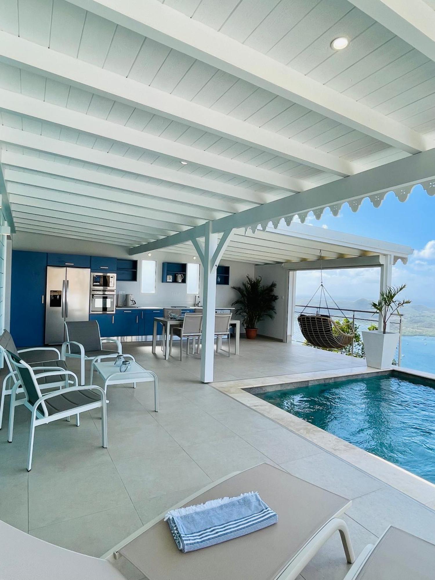 Terrasses du Morne Gommier- Vue Panoramique & Piscine privée - Villa Nid des Colibris, imagen 4