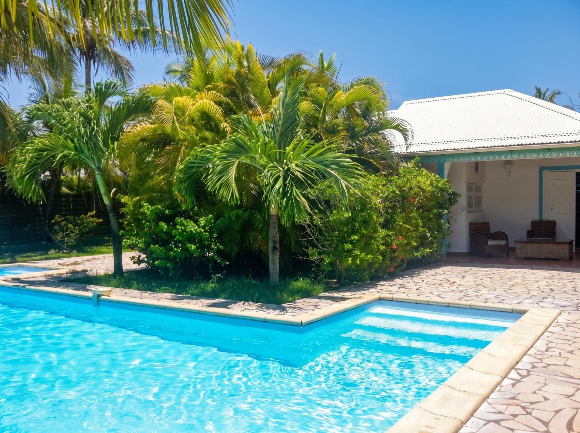 Villa élégante à Saint François, 75 m², piscine privée