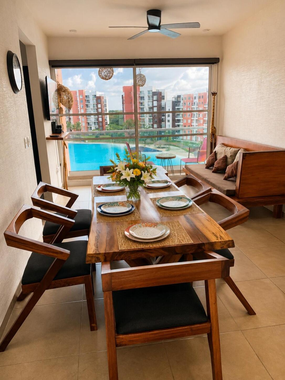 Exclusivo Apartamento 2 dormitorios con piscina en Cancún, foto 8
