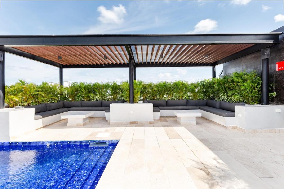 Luxury Apartment 106 wpool & gym by Puerto Cancún, foto 7