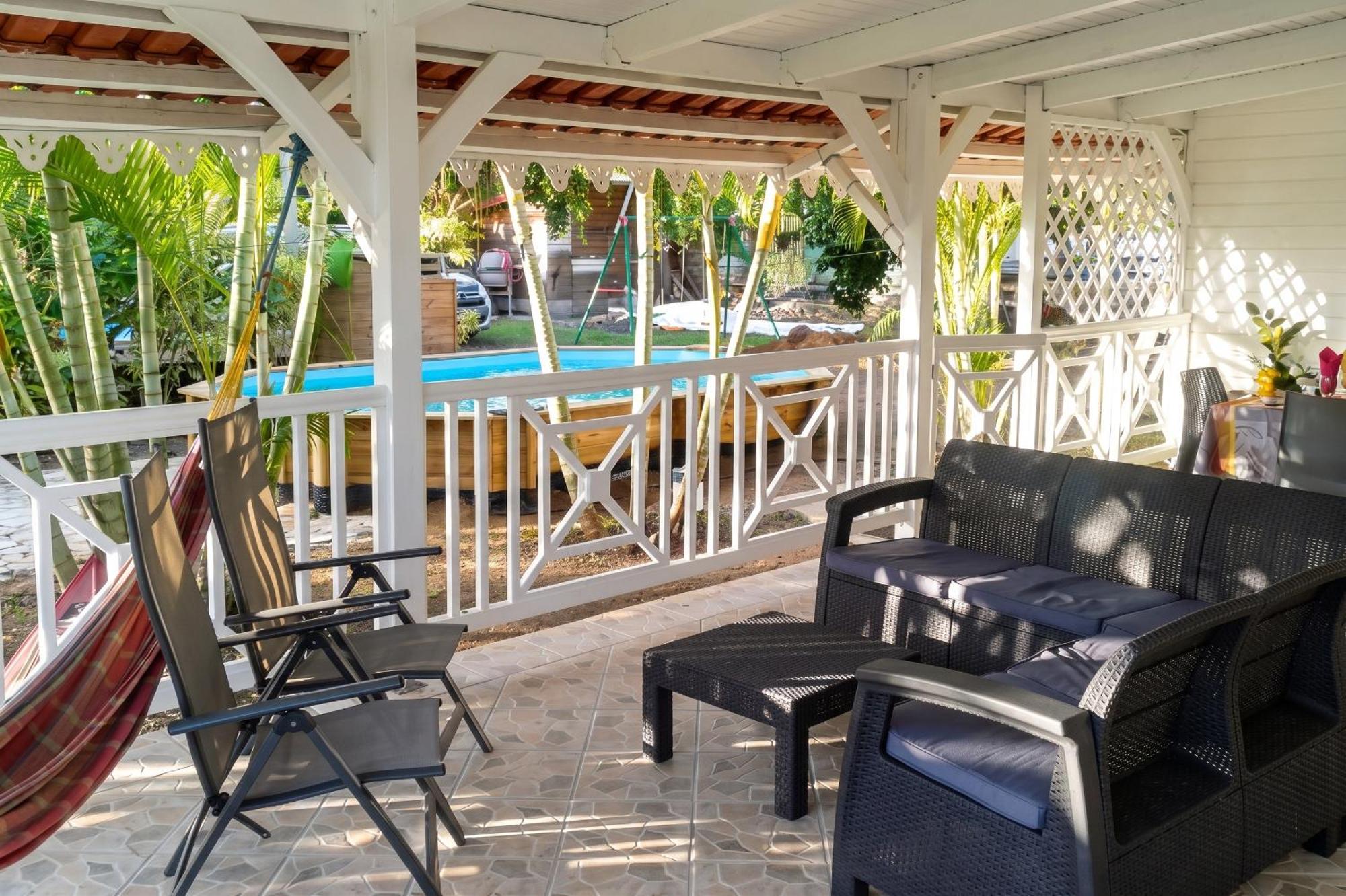 Appartement spacieux au Vauclin avec piscine privée