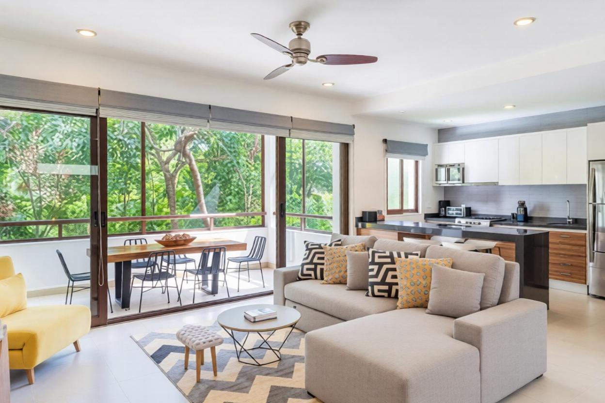 Bright 1 BD with private Terrace near TULUM, imagen 3