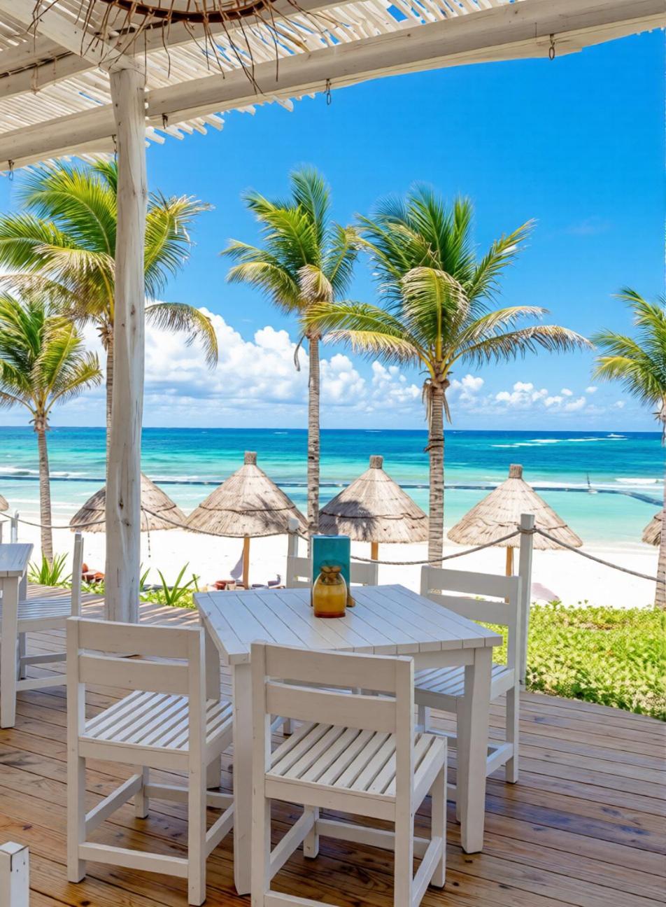 Bright 1 BD with private Terrace near TULUM, foto 13