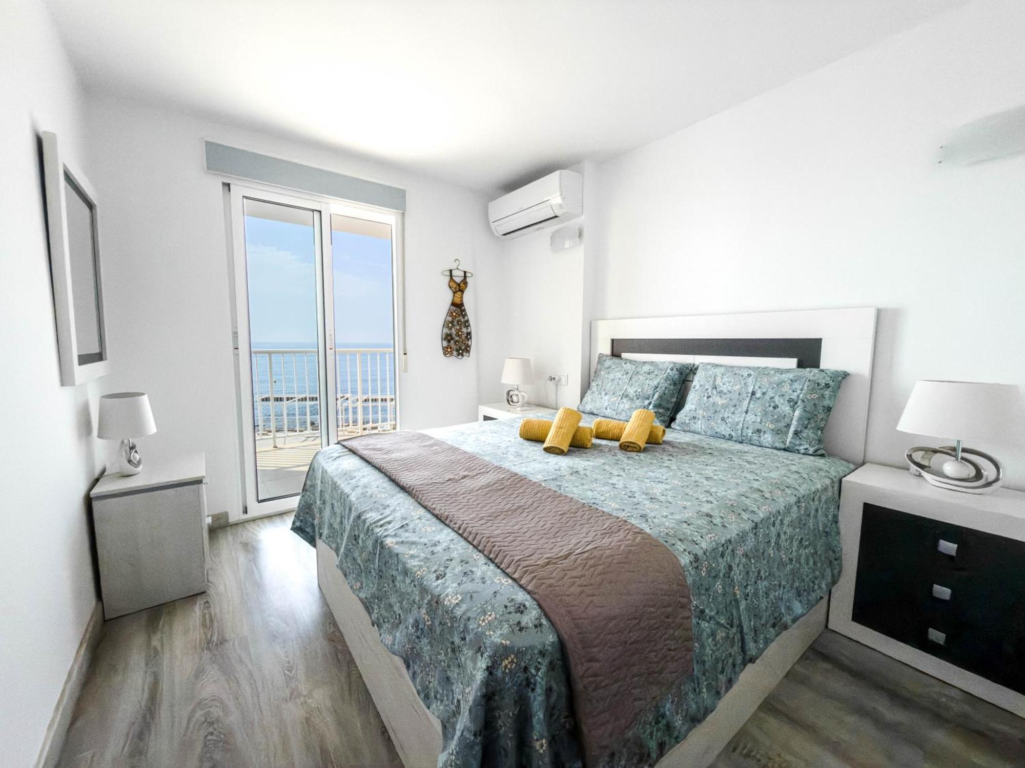 Apartment beach front sea view