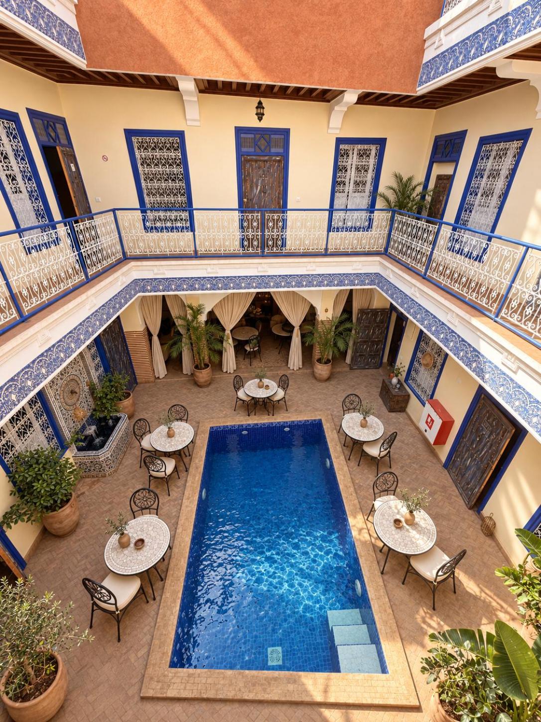 Le riad de Salima, Noor Es Saadi design