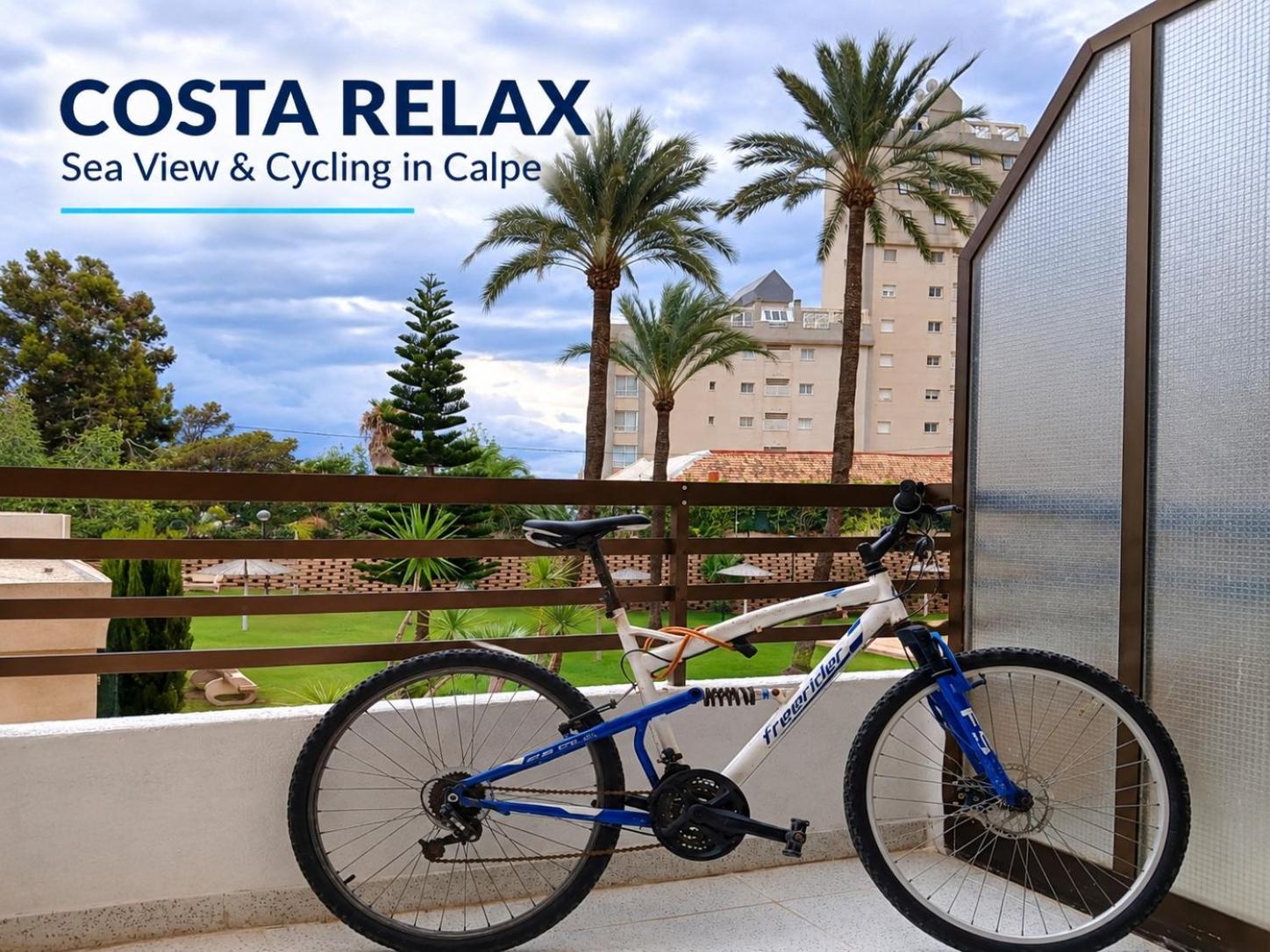 Costa Relax Sea View & Cycling in Calpe