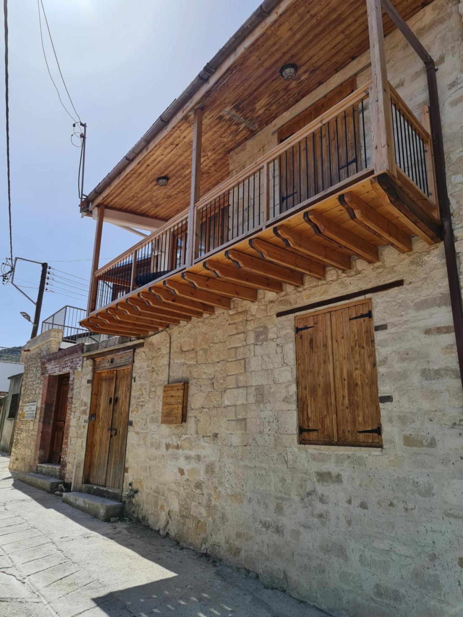 Kassandras place in Omodos village