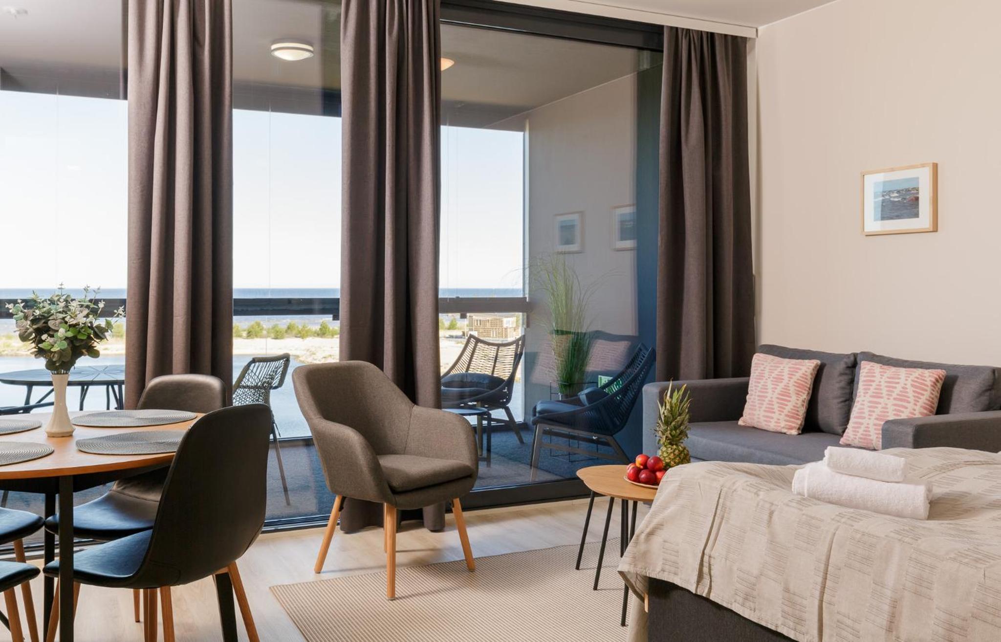 Marina Chalets Kalajoki by Hiekka Booking - sisältää liinavaatteet ja loppusiivouksen