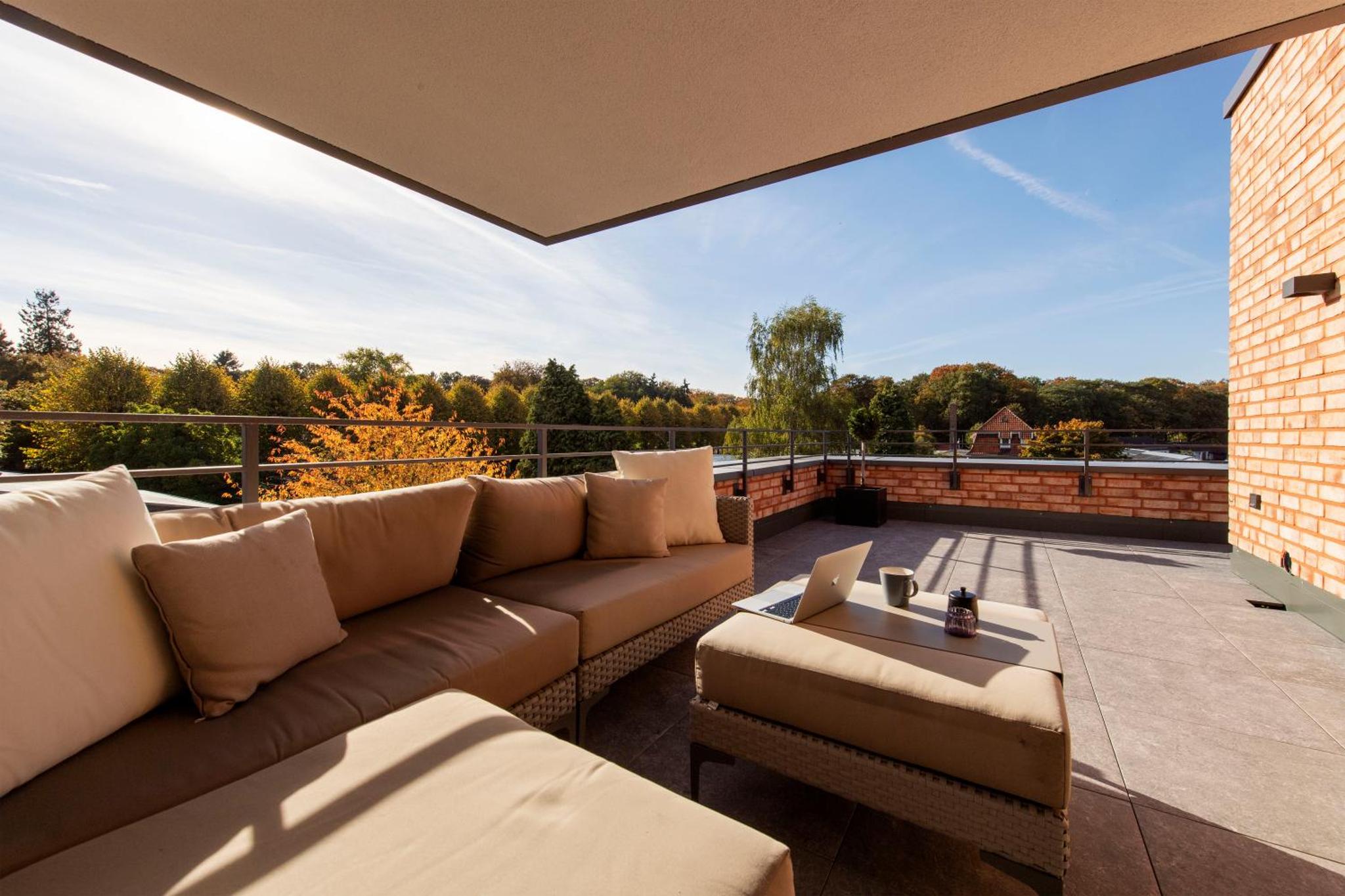 Luxus Penthouse mit Kamin und Sonnenterasse