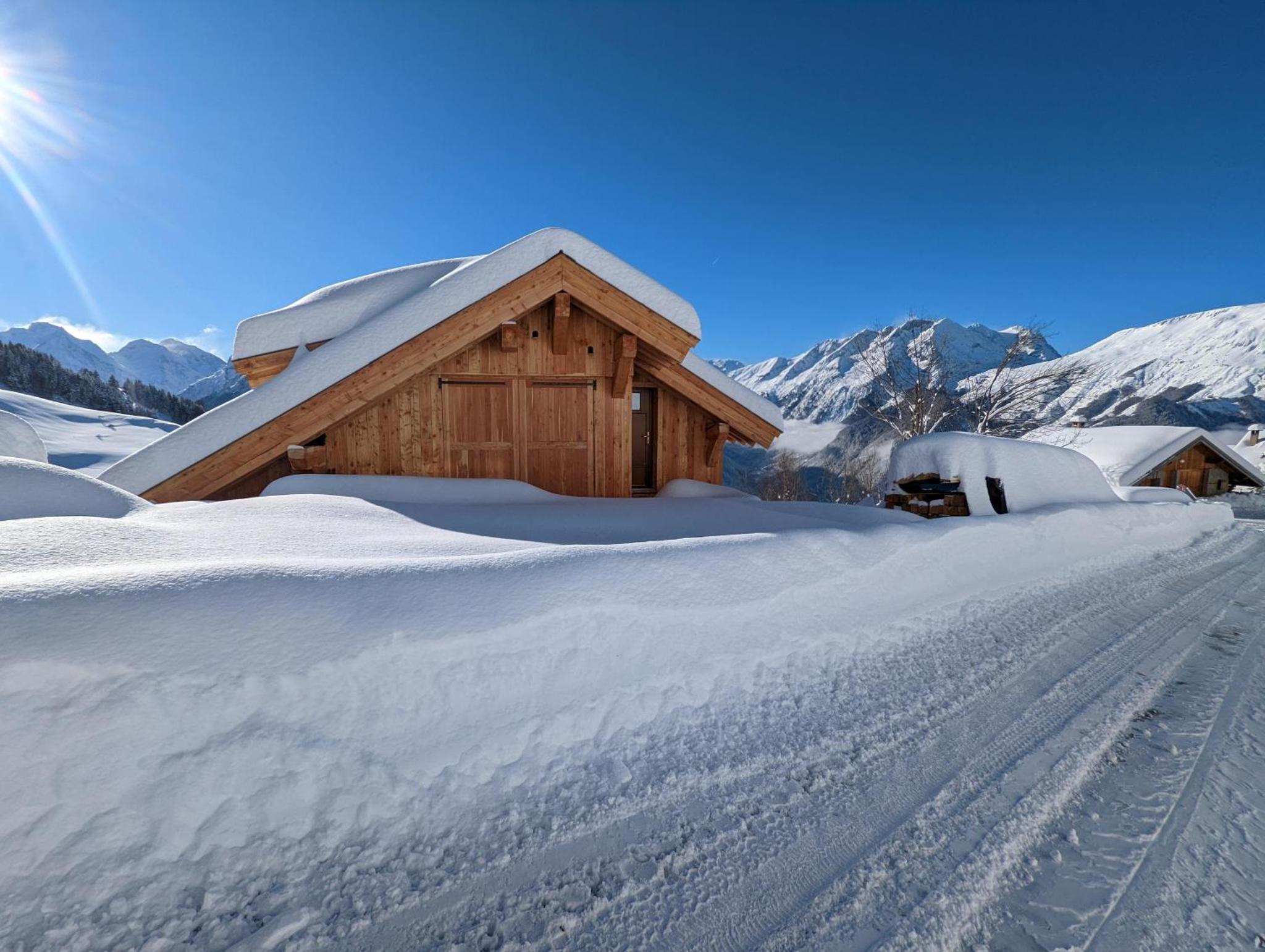 La Boutame : chalet au pied des pistes à Villard Reculas