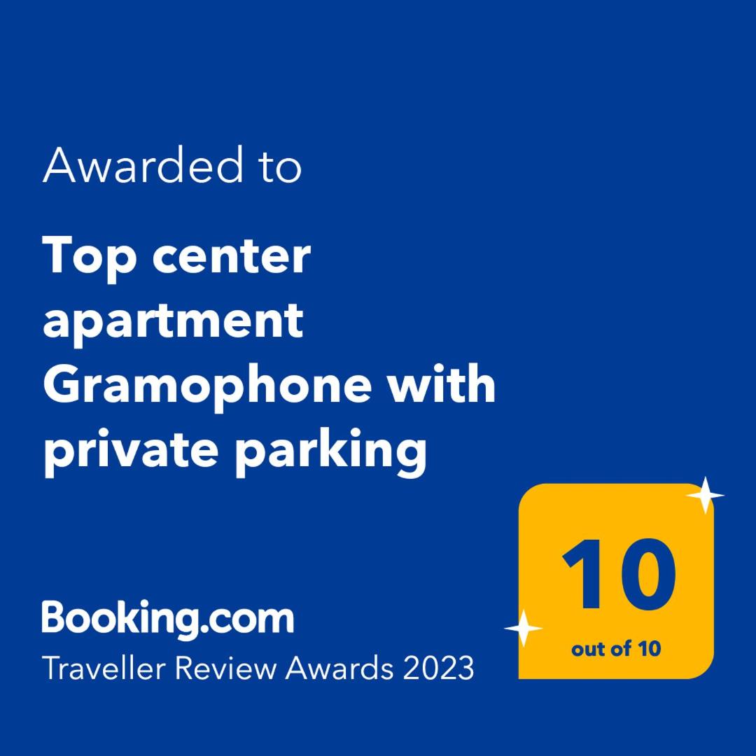 Top center apartment Gramophone with private parking