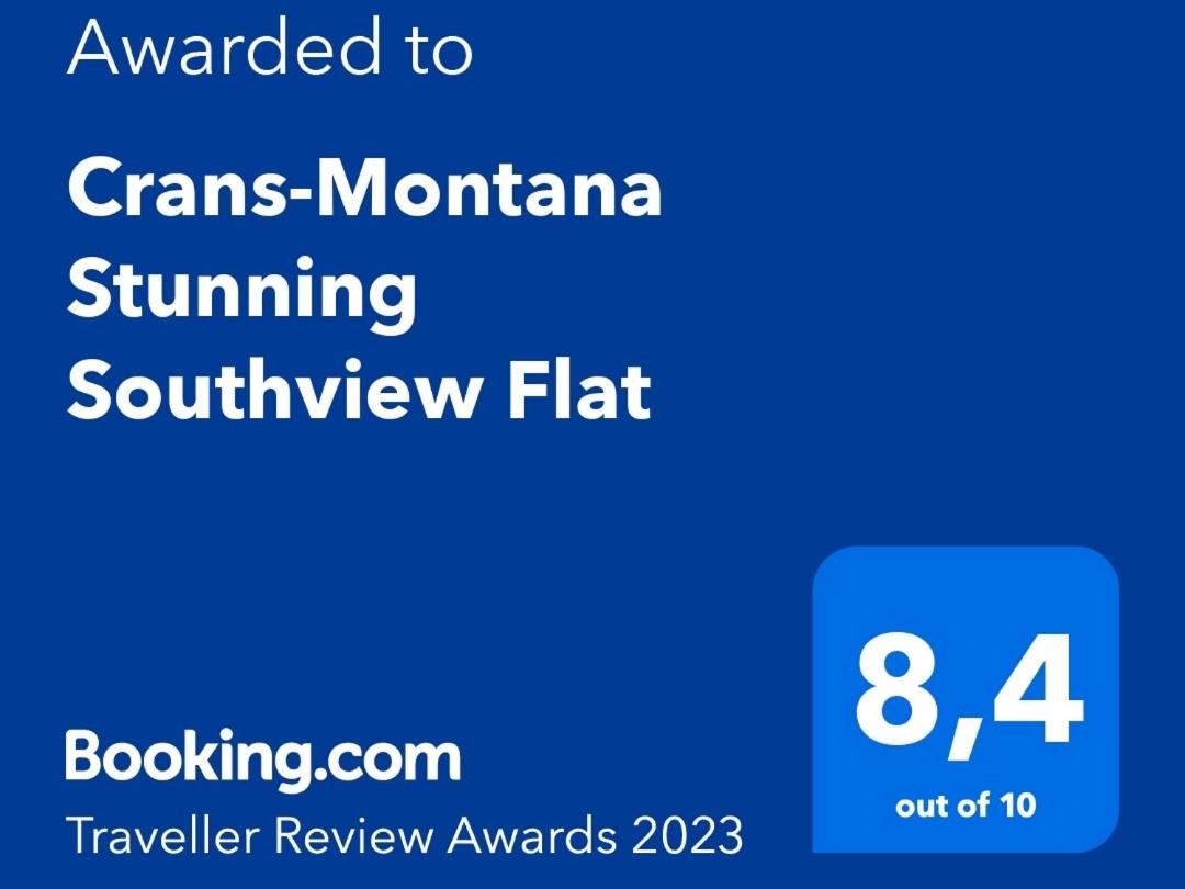 Crans-Montana Stunning Southview Flat