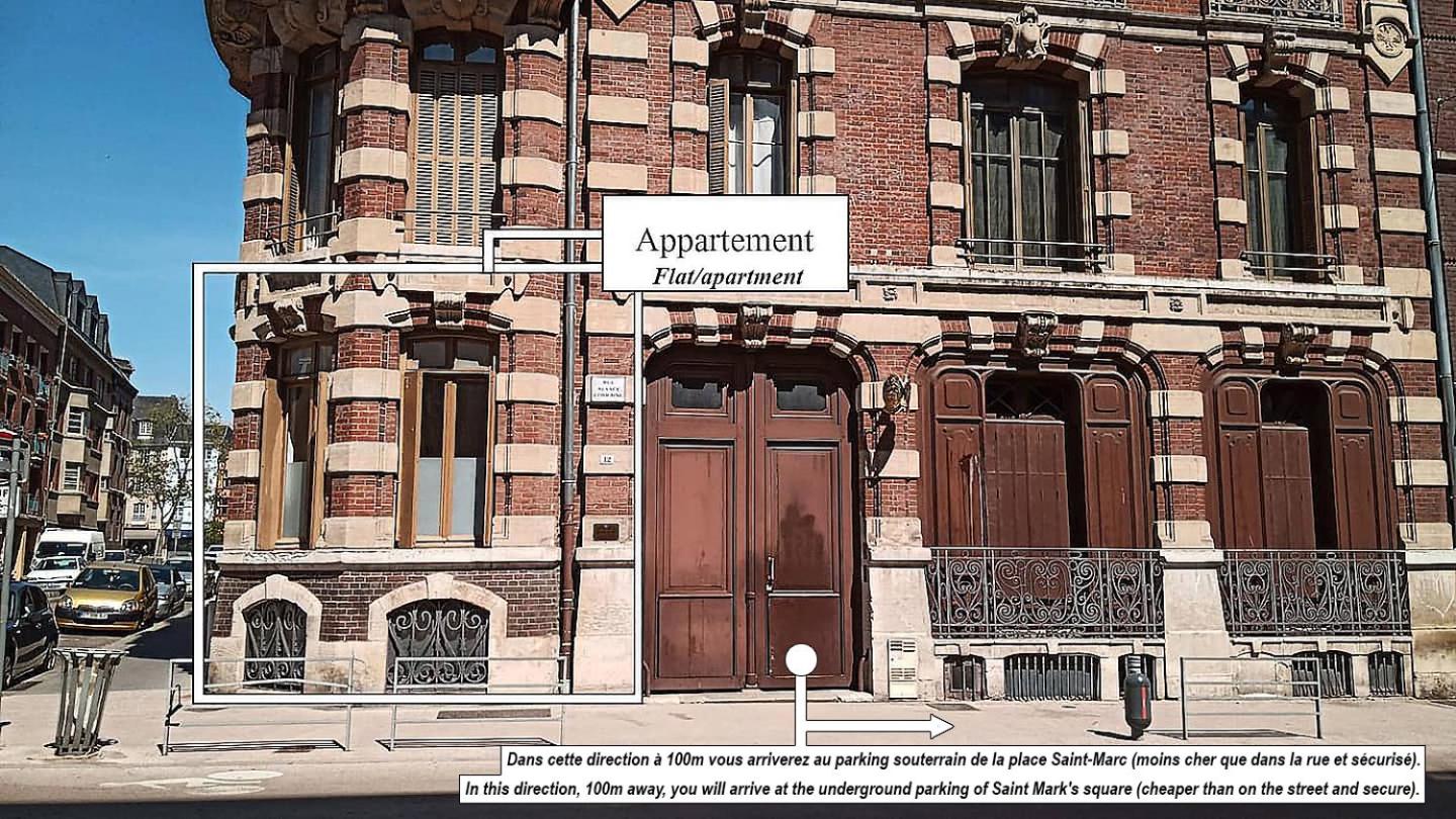 Rouen - L'atelier - Centre Historique - Charmant appartement Authentique - Souplex