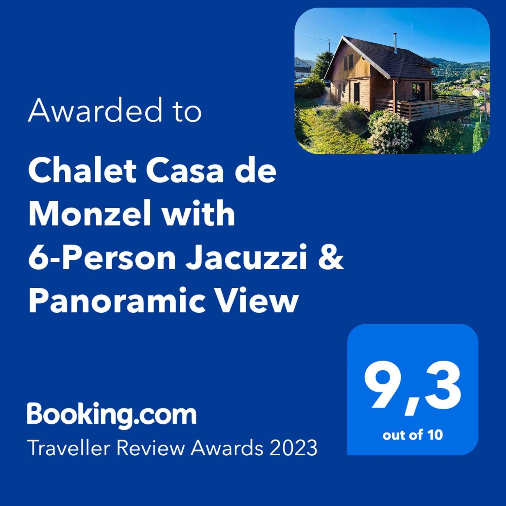 Chalet Casa de Monzel with 6-Person Jacuzzi & Panoramic View