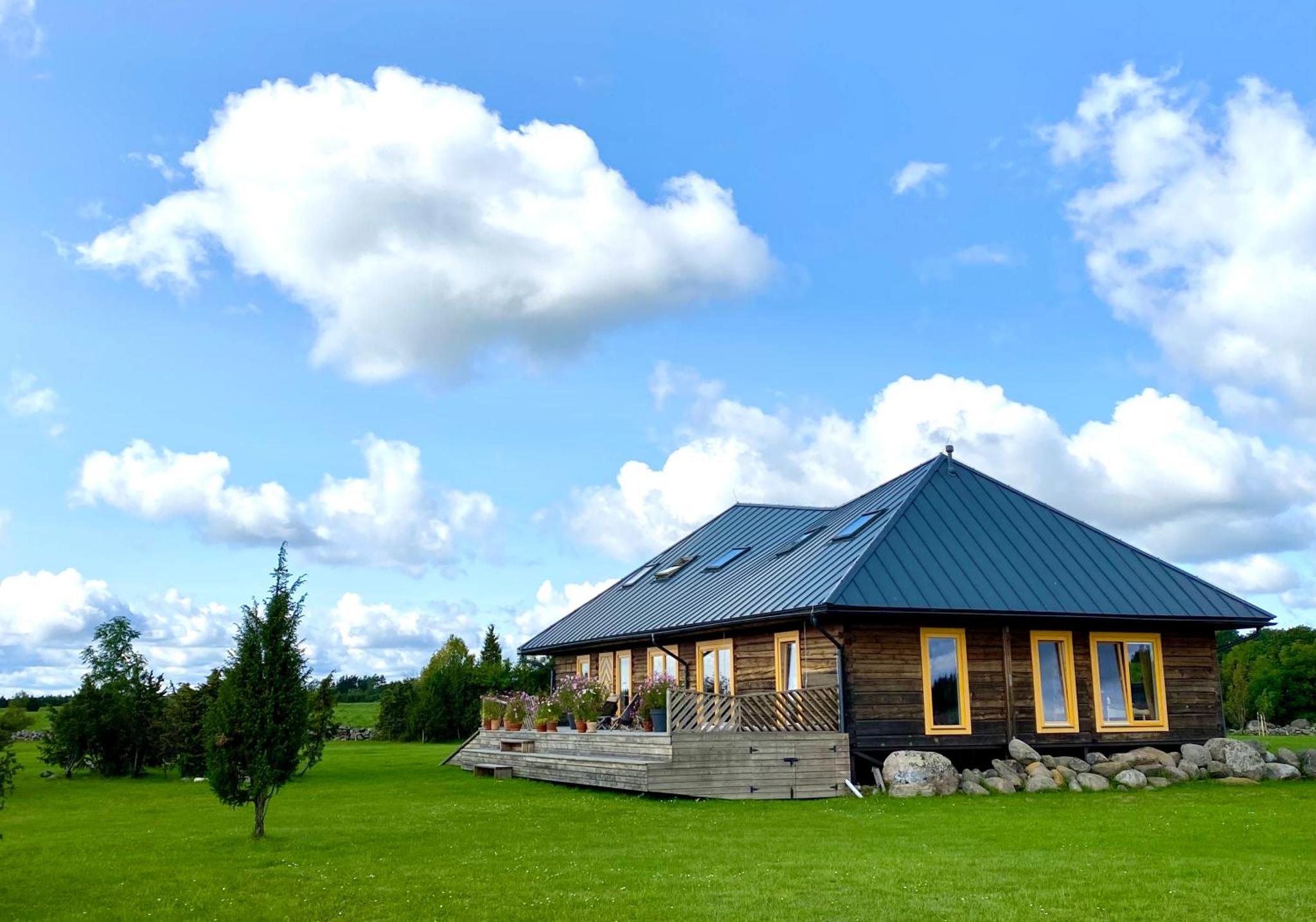 Loghouse in Muhu Island