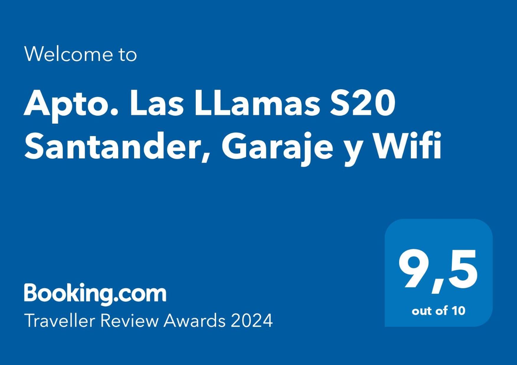 Apto. Las LLamas S20 Santander, Garaje y Wifi