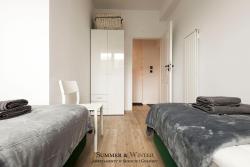 noclegi Gdańsk Family Luxury Green Apartment 1-6, 2 sypialnie i studio, 52 m2