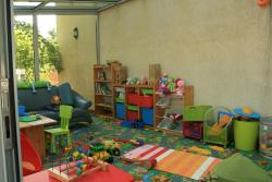 noclegi Rewal Alcest z widokiem na morze, basenem,