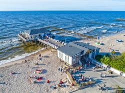 noclegi Ustronie Morskie Pokoje na plaży