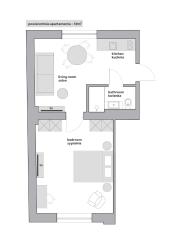 noclegi Sopot Sanhaus Apartments - FISZERA 6 - 2 minuty od deptaka, 5 minut od plaży