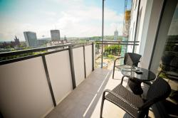 noclegi Gdańsk Grand Apartments - Three bedrooms with panorama of the Old Town