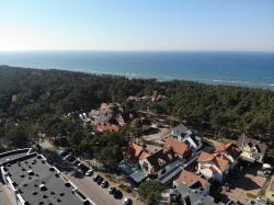 noclegi Pogorzelica Apartament Bryza z ogródkiem