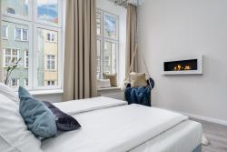 noclegi Gdańsk Cozy Fireplace Piwna Premium by Elite Apartments