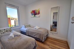 noclegi Kołobrzeg Bursztyn 1 z ogródkiem i garażem