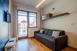 noclegi Gdańsk Grand Apartments - Neptun Park Maritime Apartment with balcony