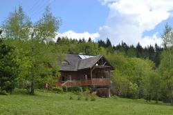noclegi Maków Podhalański Chata Mioduszyna w Beskidach - drewniany dom z widokiem na Babią Górę