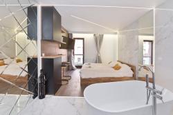 noclegi Gdańsk YOURAPART Chmielna Park Exclusive z Wanna wolnostojaca lub Jacuzzi