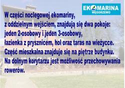 noclegi Węgorzewo Ekomarina - Pokój noclegowy 2