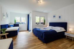 noclegi Poddąbie Apartament 11B Niebieskie Apartamenty z basenem krytym, odkrytym, salą zabaw, animacjami