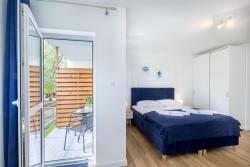 noclegi Poddąbie Apartament 11B Niebieskie Apartamenty z basenem krytym, odkrytym, salą zabaw, animacjami
