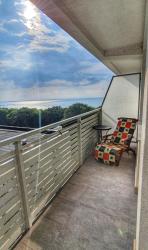 noclegi Międzyzdroje HolidayHomePL SLAVIA NEW 408 z sypialnią i balkonem przy plaży