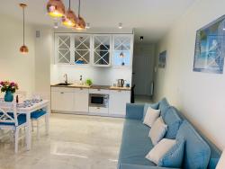 noclegi Jantar Apartament Jantarowe Zacisze Blue