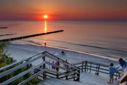 noclegi Ustronie Morskie Bursztynowa Przy Morzu - 1 minuta do plaży