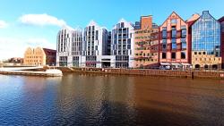 noclegi Gdańsk Apartament Chmielny River View - Granaria - Comfy Apartments