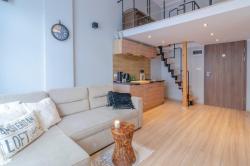 noclegi Międzyzdroje HolidayHomePL LOFT z antresolą i balkonem przy plaży
