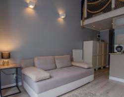 noclegi Międzyzdroje HolidayHomePL SLAVIA NEW 012 z antresolą i balkonem przy plaży