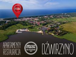 noclegi Dźwirzyno Apartamenty Mesa Grill Restaurant Cafe